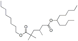 2,2,4-Trimethylhexanedioic acid 6-decyl 1-octyl ester CAS#: 38495-33-9