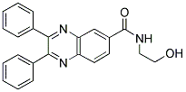 2,3-DIPHENYLQUINOXALINE-6-CARBOXYLIC ACID, 2-HYDROXYETHYL AMIDE CAS#: 332404-53-2