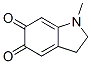 2,3-Dihydro-1-methyl-1H-indole-5,6-dione CAS#: 3736-29-6