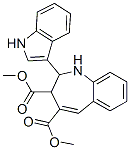 2,3-Dihydro-2-(1H-indol-3-yl)-1H-1-benzazepine-3,4-dicarboxylic acid dimethyl ester CAS#: 34221-68-6