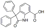 2,3-Dihydro-2-oxo-3,3-diphenyl-1H-indole-7-carboxylic acid CAS#: 36137-11-8