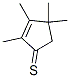2,3,4,4-Tetramethyl-2-cyclopentene-1-thione CAS#: 30221-54-6