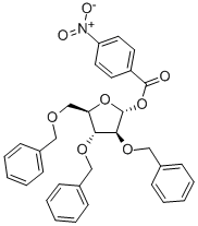 2,3,5-TRI-O-BENZYL-1-O-(4-NITROBENZOYL)-D-ALPHA-ARABINOFURANOSE CAS#: 31598-79-5