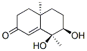 2(3H)-Naphthalenone, 4,4a,5,6,7,8-hexahydro-7,8-dihydroxy-4a,8-dimethyl-, (4aR,7R,8S)- (9CI) CAS#: 363610-36-0