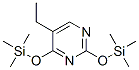 2,4-Bis(trimethylsiloxy)-5-ethylpyrimidine CAS#: 31167-05-2