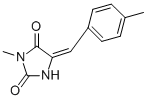 2,4-IMIDAZOLIDINEDIONE, 3-METHYL-5-((4-METHYLPHENYL)METHYLENE)- CAS#: 3174-11-6