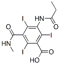 2,4,6-Triiodo-3-(N-methylcarbamoyl)-5-(propionylamino)benzoic acid CAS#: 3523-00-0