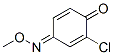 2,5-Cyclohexadiene-1,4-dione,  2-chloro-,  4-(O-methyloxime) CAS#: 344326-17-6
