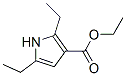 2,5-Diethyl-1H-pyrrole-3-carboxylic acid ethyl ester CAS#: 35011-29-1