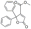 2,5-Dihydro-2,2-diphenyl-5-oxo-3-furancarboxylic acid methyl ester CAS#: 33545-32-3