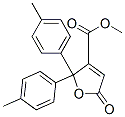 2,5-Dihydro-5-oxo-2,2-di(p-tolyl)-3-furancarboxylic acid methyl ester CAS#: 33545-33-4