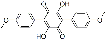 2,5-Dihydroxy-3,6-bis(4-methoxyphenyl)-2,5-cyclohexadiene-1,4-dione CAS#: 38558-72-4