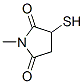2,5-Pyrrolidinedione, 3-mercapto-1-methyl- (9CI) CAS#: 321546-79-6