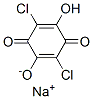 2,5-dichloro-3,6-dihydroxycyclohexa-2,5-diene-1,4-dione, sodium salt CAS#: 35771-46-1