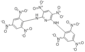 2,6-BIS,BIS(PICRYLAMINO)-3,5-DINITROPYRIDINE CAS#: 38082-89-2
