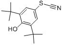 2,6-DI-TERT-BUTYL-4-THIOCYANATO-PHENOL CAS#: 3957-71-9