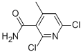 2,6-DICHLORO-4-METHYLNICOTINAMIDE CAS#: 38841-54-2