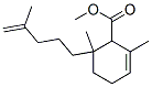 2,6-Dimethyl-6-(4-methyl-4-pentenyl)-2-cyclohexene-1-carboxylic acid methyl ester CAS#: 38142-32-4