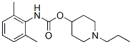 2,6-Dimethylcarbanilic acid 1-propyl-4-piperidinyl ester CAS#: 33531-37-2