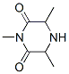 2,6-Piperazinedione, 1,3,5-trimethyl- CAS#: 38074-35-0