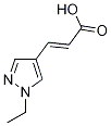 (2E)-3-(1-ethyl-1H-pyrazol-4-yl)acrylic acid(SALTDATA: FREE) CAS#: 304903-09-1
