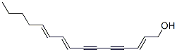 (2E,8E,10E)-2,8,10-Pentadecatriene-4,6-diyn-1-ol CAS#: 32768-93-7