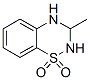 2H-1,2,4-Benzothiadiazine, 3,4-dihydro-3-methyl-, 1,1-dioxide CAS#: 360-80-5