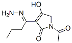 2H-Pyrrol-2-one, 1-acetyl-3-(1-hydrazonobutyl)-1,5-dihydro-4-hydroxy- (9CI) CAS#: 306753-97-9