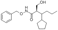 (2R)-2-(HYDROXYMETHYL)-3-(CYCLOPENTYL)-N-(PHENYLMETHOXY)HEXANAMIDE CAS#: 301685-10-9