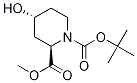 (2R,4R)-N-Boc-4-Hydroxypiperidine-2-carboxylic acid methyl ester CAS#: 321744-25-6