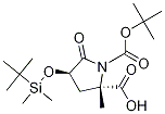 (2S,4R)-1-tert-butyl 2-Methyl 4-((tert-butyldiMethylsilyl)oxy)-5-oxopyrrolidine-1,2-dicarboxylate CAS#: 267420-70-2