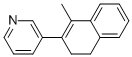 3-(1-METHYL-3,4-DIHYDRO-NAPHTHALEN-2-YL)-PYRIDINE CAS#: 3614-50-4