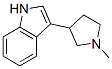 3-(1-Methyl-3-pyrrolidinyl)-1H-indole CAS#: 3671-00-9