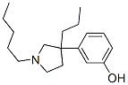 3-(1-Pentyl-3-propyl-3-pyrrolidinyl)phenol CAS#: 38190-96-4