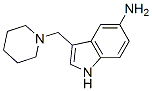 3-(1-Piperidinylmethyl)-1H-indol-5-amine CAS#: 3414-76-4