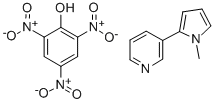 3-(1-methyl-1H-pyrrol-2-yl)pyridine, compound with picric acid (1:2) CAS#: 35607-18-2