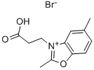 3-(2-CARBOXYETHYL)-2,5-DIMETHYLBENZOXAZOLIUM BROMIDE CAS#: 32353-63-2