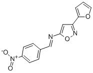 3-(2-Furanyl)-N-((4-nitrophenyl)methylene)-5-isoxazolamine CAS#: 37853-17-1