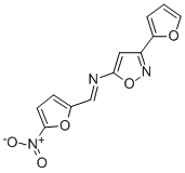 3-(2-Furanyl)-N-((5-nitro-2-furanyl)methylene)-5-isoxazolamine CAS#: 37853-18-2