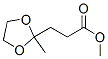 3-(2-Methyl-1,3-dioxolane-2-yl)propionic acid methyl ester CAS#: 35351-33-8