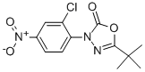 3-(2-chloro-4-nitrophenyl)-5-(1,1-dimethylethyl)-1,3,4-oxadiazol-2(3H)-one CAS#: 31399-83-4