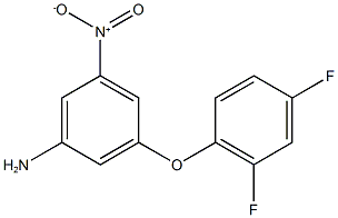 3-(2,4-difluorophenoxy)-5-nitroaniline CAS#: 310451-78-6