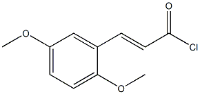 3-(2,5-DIMETHOXYPHENYL)-2-PROPENOYLCHLORIDE CAS#: 344402-16-0