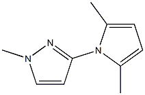 3-(2,5-diMethyl-1H-pyrrol-1-yl)-1-Methyl-1H-pyrazole CAS#: 34605-66-8