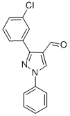 3-(3-CHLORO-PHENYL)-1-PHENYL-1H-PYRAZOLE-4-CARBALDEHYDE CAS#: 36640-43-4