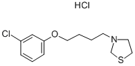 3-(4-(3-Chlorophenoxy)butyl)thiazolidine hydrochloride CAS#: 38920-91-1