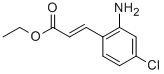 3-(4-CHLORO-2-AMINOPHENYL)ACRYLIC ACID ETHYL ESTER CAS#: 397328-49-3