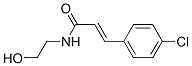 3-(4-Chlorophenyl)-N-(2-hydroxyethyl)propenamide CAS#: 30687-04-8