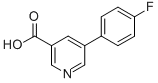 3-(4-FLUOROPHENYL)-5-PYRIDINECARBOXYLIC ACID CAS#: 364064-17-5