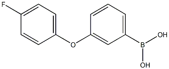 3-(4-Fluorophenoxy)phenylboronic acid CAS#: 283173-82-0